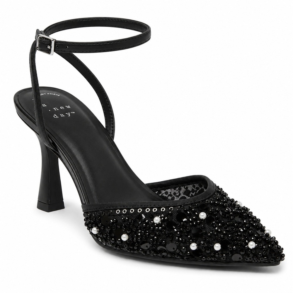 Women's Heels A New‎ Day Ruth Black 6 New With Tags